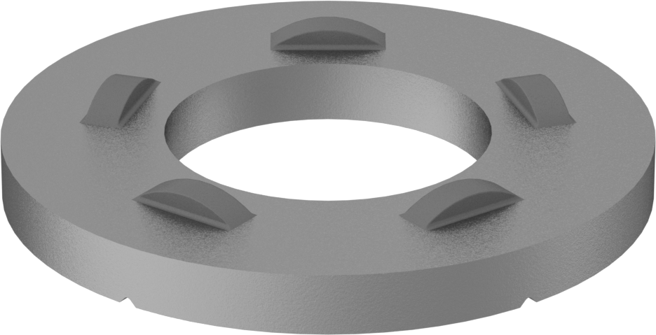 Gerilimi Gösteren Çelik Yapısal Pullar, 5/8" Vida Boyutu için