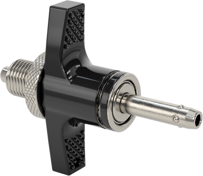 Uzunluğu Ayarlanabilir Kilitli Hızlı Açma Pimi, 1/4" Çap, 3/4“ ila 1-1/4” Kullanılabilir Uzunluk