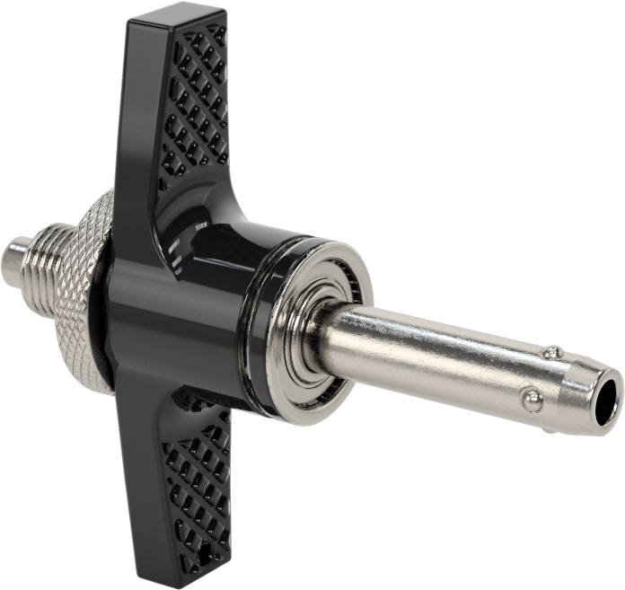 Uzunluğu Ayarlanabilir Kilitli Hızlı Açma Pimi, 3/8" Çap, 1-1/4“ ila 1-3/4” Kullanılabilir Uzunluk