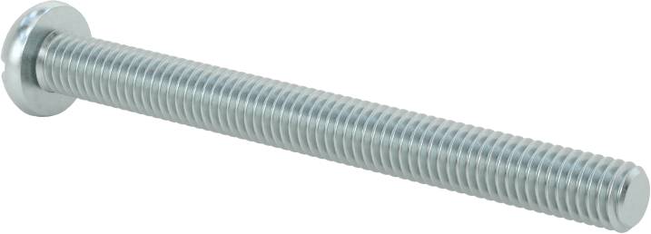 Dekoratif Kombinasyonlu Phillips/Düz Başlı Vidalar, Yuvarlak Baş, 10-32 Diş, 2" Uzunluk