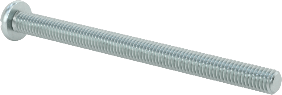 Dekoratif Kombinasyonlu Phillips/Düz Başlı Vidalar, Yuvarlak Baş, 3/8"-16 Diş, 5 inç Uzunluk