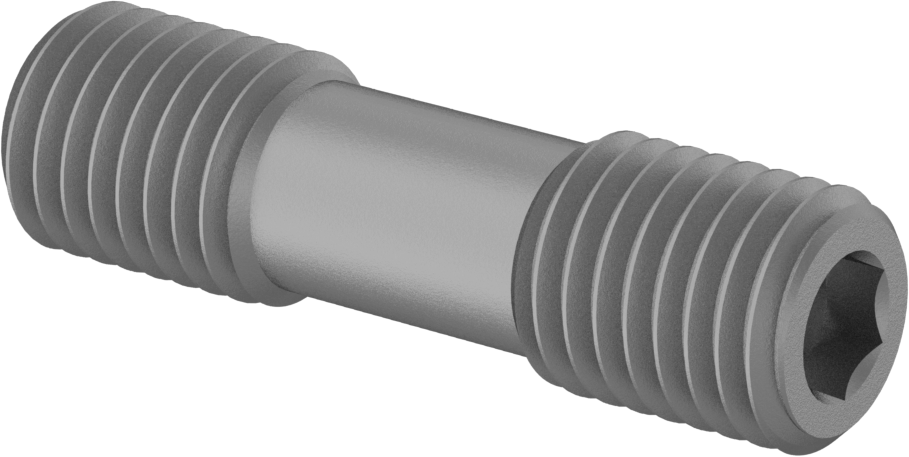 Karbür Uç Tutucular için Ayar Vidası, Kelepçe Tipi, 5/16"-32 Diş, 1,25" Uzunluk