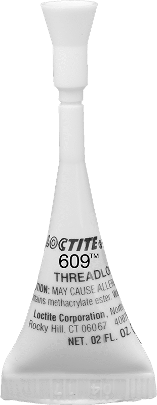 Sabitleme Bileşiği, Sıkı Oturan Parçalar için, Loctite® 609, 0.02 FL. oz