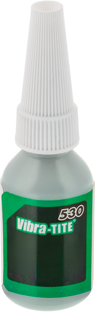 Sabitleme Bileşiği, Yağlı Sıkı Geçen Parçalar için, Vibra-Tite 530, 0.34 FL oz