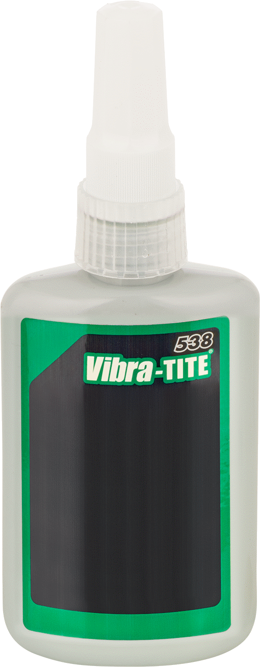 Sabitleme Bileşiği, Yağlı Sıkı Geçen Parçalar için, Vibra-Tite 538, 1.69 FL oz