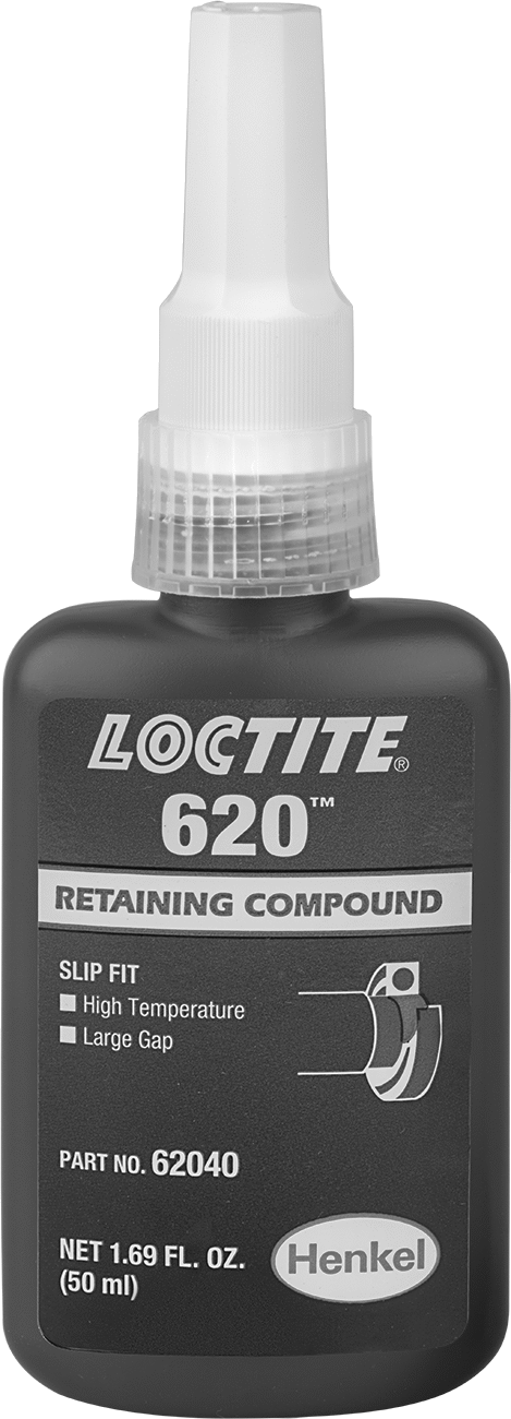 Sabitleme Bileşiği, Gevşek Oturan Parçalar için, Loctite® 620, 1.69 FL. oz