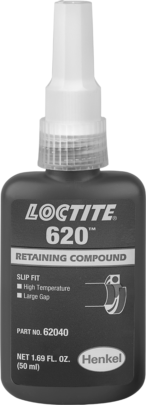 Sabitleme Bileşiği, Gevşek Oturan Parçalar için, Loctite® 620, 1.69 FL. oz