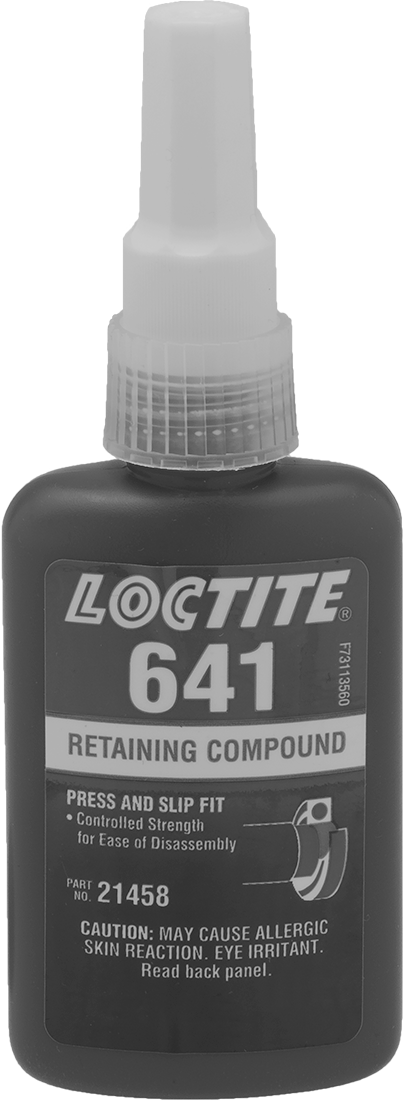 Sabitleme Bileşiği, Sıkı Oturan Parçalar için, Loctite® 641, 1.69 FL. oz