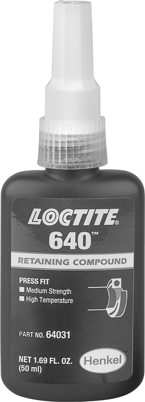 Sabitleme Bileşiği, Sıkı Oturan Parçalar için, Loctite® 640, 1.69 FL. oz