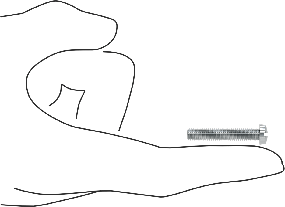 Çinko Kaplı Çelik Dar Peynir Başlı Oluklu Vida, M5 x 0,8 mm Diş, 30 mm Uzunluk, 8,5 mm Baş Çapı