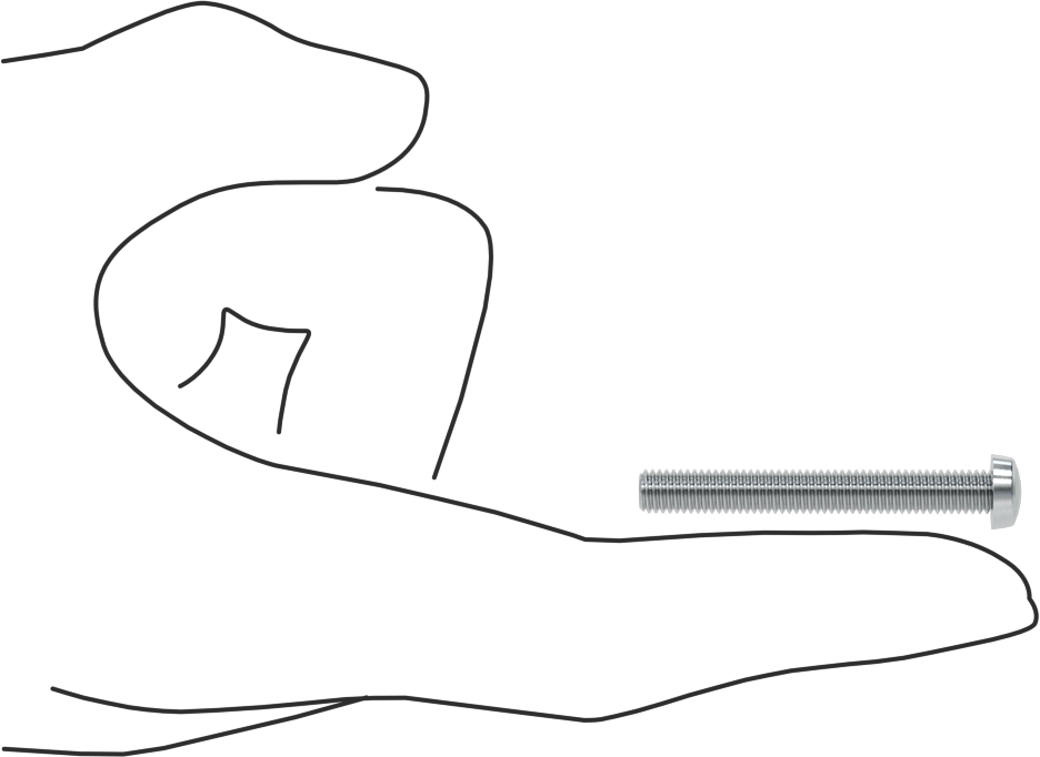 Çinko Kaplı Çelik Dar Peynir Başlı Oluklu Vida, M5 x 0,8 mm Diş, 40 mm Uzunluk, 8,5 mm Baş Çapı