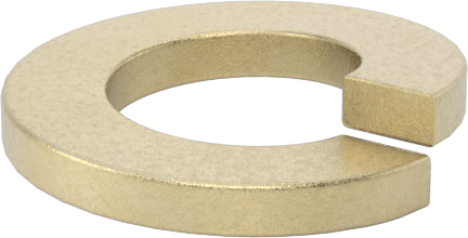 Mil. Spec. Yaylı Pul, Çinko-Sarı-Kromat Kaplı Çelik, 2 Numaralı Vida için, MS35338