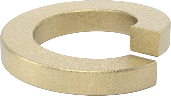 Mil. Spec. Yaylı Pul, Çinko-Sarı-Kromat Kaplı Çelik, 1-1/8" Vida için, MS35338