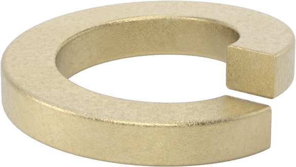 Mil. Spec. Yaylı Pul, Çinko-Sarı-Kromat Kaplı Çelik, 1-1/2" Vida için, MS35338