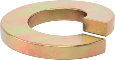 Mil. Spec. Yaylı Pul, Kadmiyum Kaplamalı Çelik, 1/4" Vida Boyutu için, MS35338