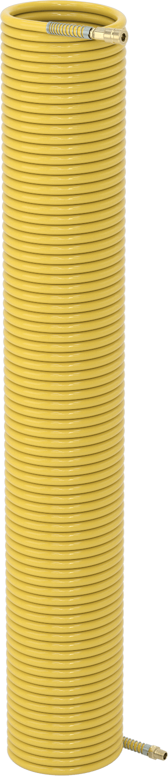 Bağlantı Parçaları ile Geri Çekilebilir Hava Hortumu, 1/4 ARO Hızlı Bağlantı Kesme Soketi x 1/4 NPT Erkek, 1/2" OD, 38 Fit Uzunluk