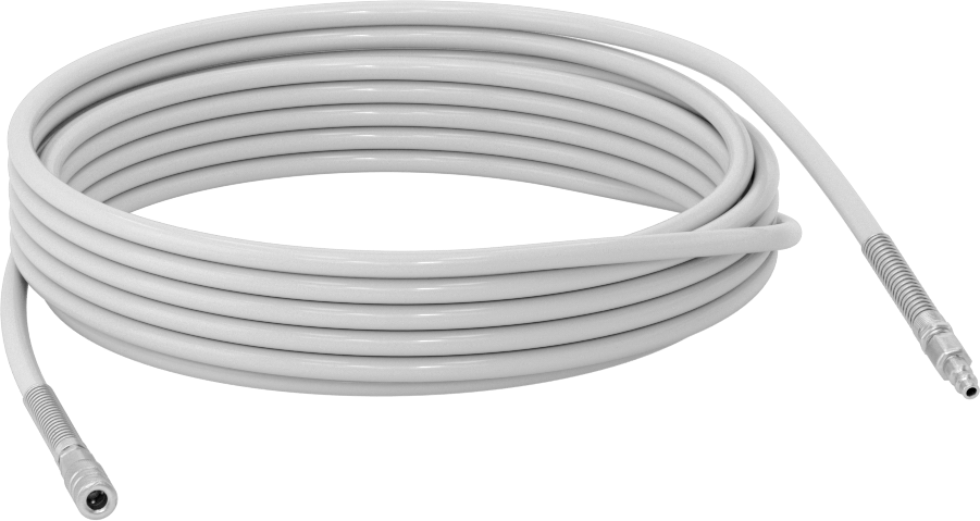 Bağlantı Parçaları ile Geri Çekilebilir Hava Hortumu, Hızlı Bağlantı Kesme 1/4 Pirinç Soket x 1/4 Çelik Plug, 1/2" OD, 38 Fit Uzunluk