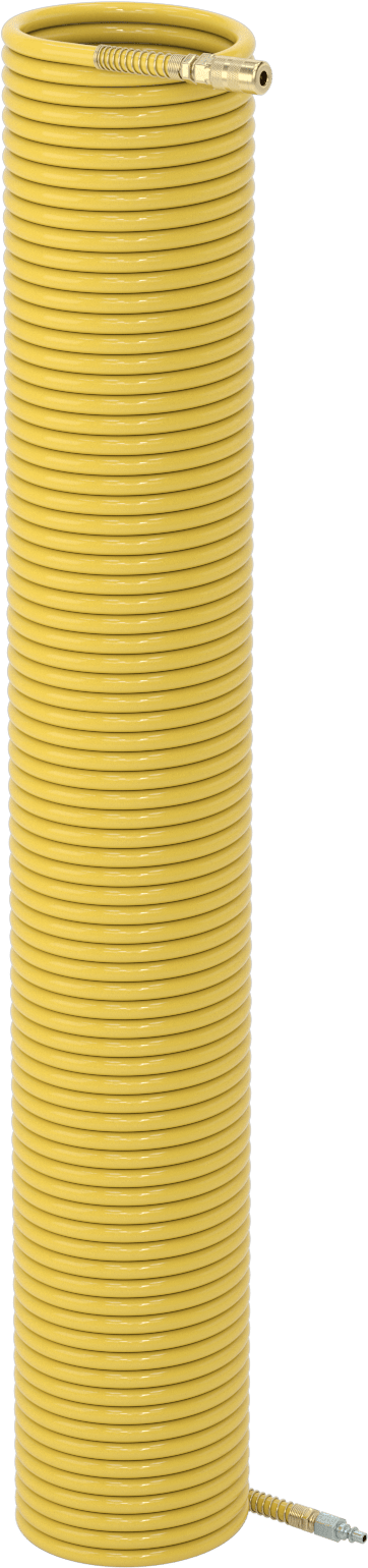 Bağlantı Parçaları ile Geri Çekilebilir Hava Hortumu, ARO Hızlı Bağlantı Kesme Pirinç 1/4 Soket x Çelik 1/4 Plug, 38 Fit Uzunluk