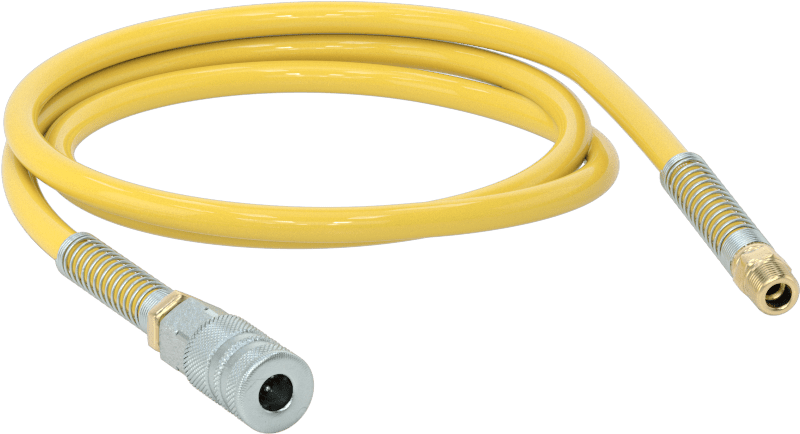 Bağlantı Parçaları ile Geri Çekilebilir Hava Hortumu, Çelik Hızlı Bağlantı Kesme 3/8 Soket x Pirinç 3/8 NPT Erkek, 5 Fit Uzunluk