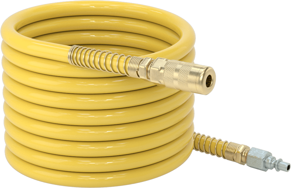 Bağlantı Parçaları ile Geri Çekilebilir Hava Hortumu, ARO Hızlı Bağlantı Kesme Pirinç 1/4 Soket x Çelik 1/4 Plug, 5 Fit Uzunluk