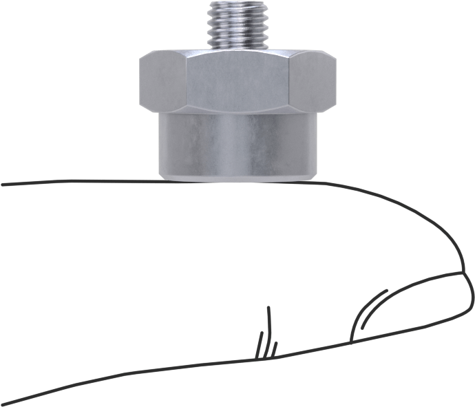 Yüksek Basınçlı Nikel Kaplı Pirinç Boru Bağlantı Parçası, Adaptör, 1/8 BSPP Dişi, M5 x 0,8 mm Diş Boyutu Erkek