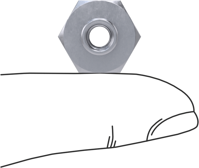 Yüksek Basınçlı Nikel Kaplı Pirinç Boru Bağlantı Parçası, Adaptör, 1/8 BSPP Dişi, M5 x 0,8 mm Dişli Boyutu Dişi