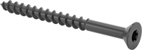 Ahşap ve Kompozit Ahşap için Çelik Torx Düz Başlı Vidalar