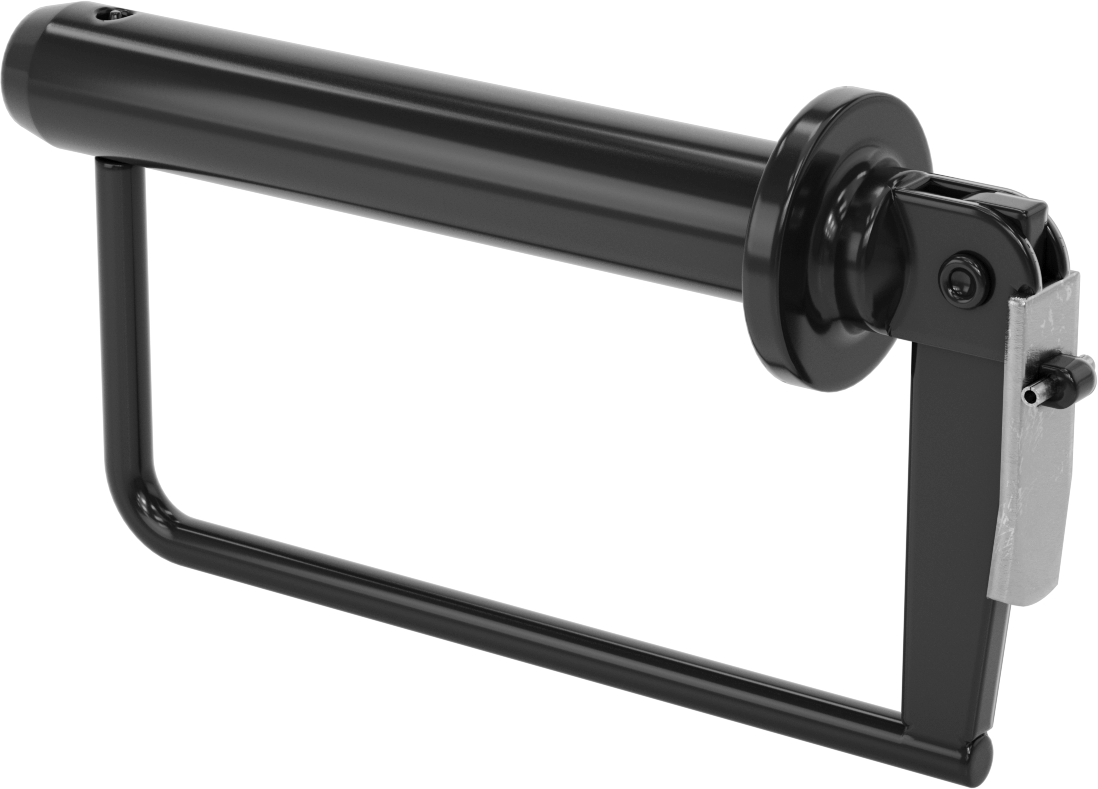 Kilitli Tutuculu Çatal Pim, 1-1/2" Çap, 8" Kullanılabilir Uzunluk