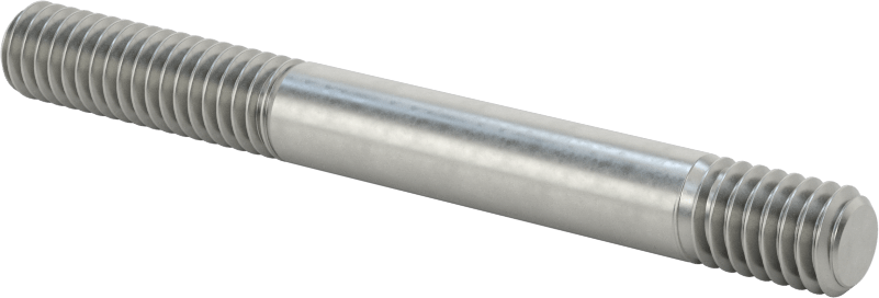Her İki Ucu Dişli Titreşime Dayanıklı Montaj Saplaması, Çelik, 5/16"-18 Diş Boyutu, 1/2“ x 1” Diş Uzunluğu, 2-1/2" Uzunluk