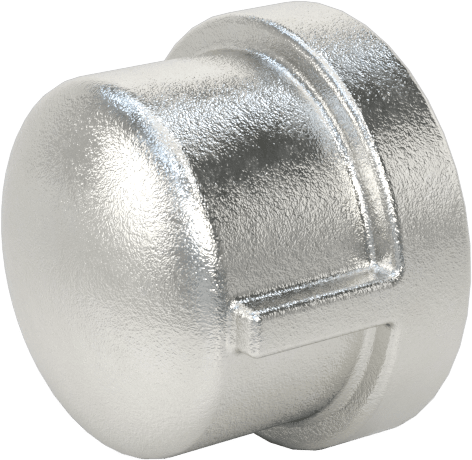 Düşük Basınçlı Krom Kaplı Pirinç Kapak, 1/8 NPT Dişi
