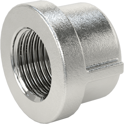Düşük Basınçlı Krom Kaplı Pirinç Kapak, 1/8 NPT Dişi