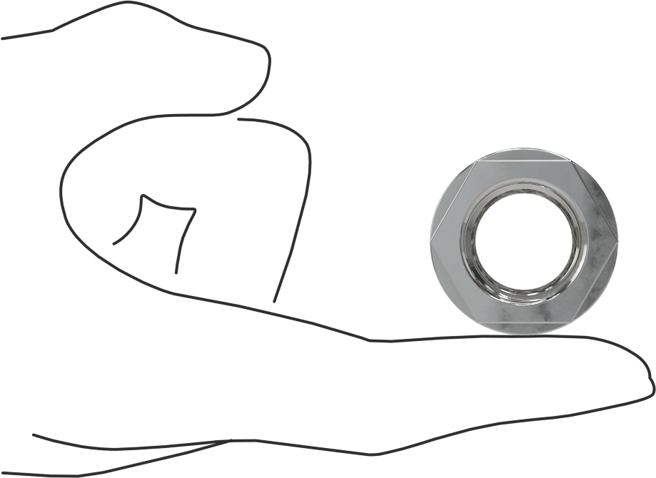 Düşük Basınçlı Krom Kaplı Pirinç Boru Bağlantı Parçası, Altıgen Gövdeli Burç Adaptörü, 1 Erkek x 1/2 Dişi NPT