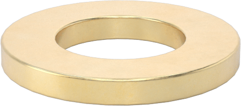Pirinç Genel Amaçlı Pul, M12 Vida Boyutu için, 13 mm ID, 24 mm OD