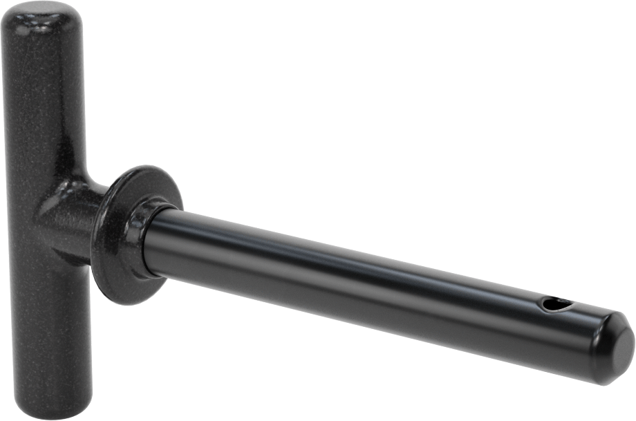 T-Kollu Çatal Pim, 5/8" Çap, 4" Kullanılabilir Uzunluk