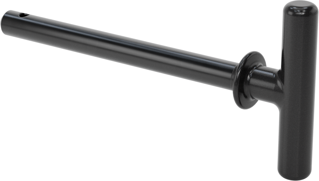 T-Kollu Çatal Pim, 5/8" Çap, 6" Kullanılabilir Uzunluk