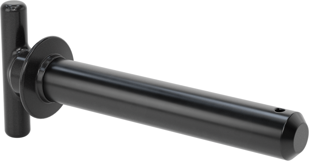 T-Kollu Çatal Pim, 1-1/4" Çap, 7" Kullanılabilir Uzunluk