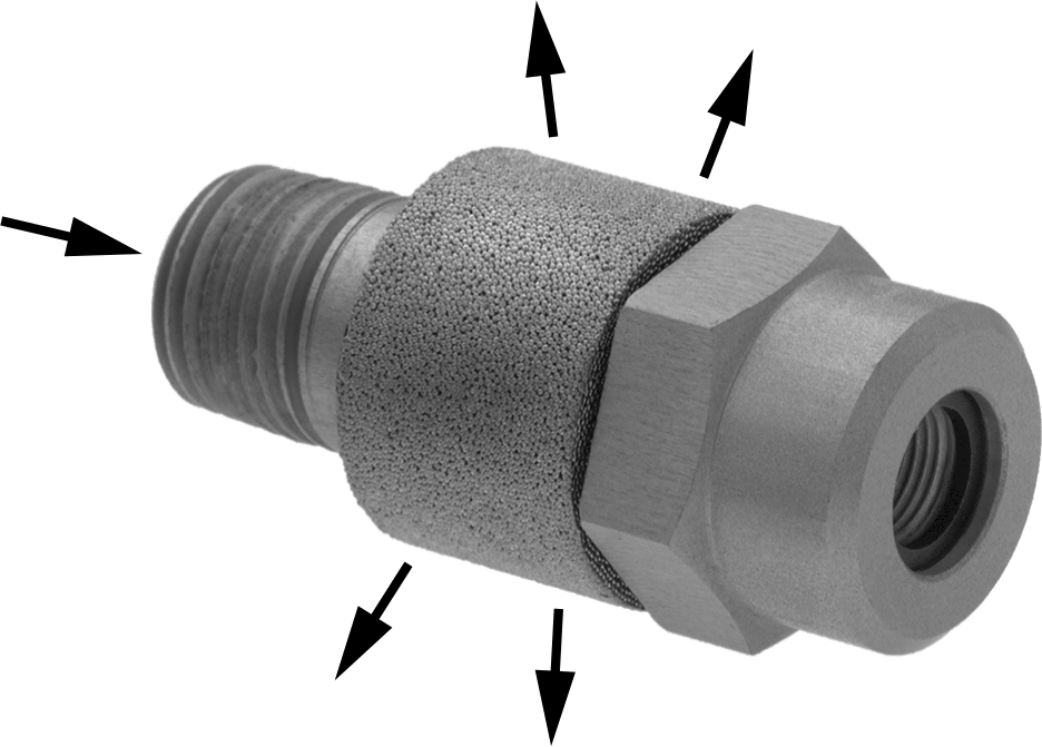 Slotted Screw Flow Adjustment
