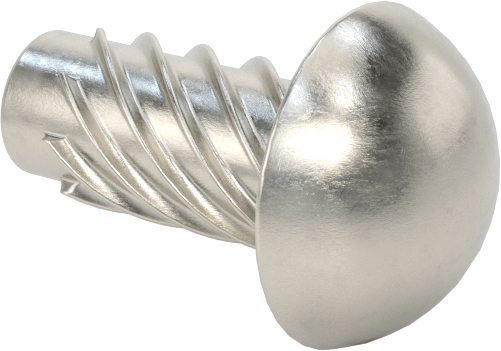 Metal için 18-8 Paslanmaz Çelik Vidalı Çiviler, Plastik ve Kontrplak, Boyut 7, 5/16" Uzunluk