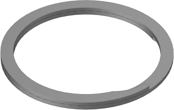 Ağır Hizmet Tipi Spiral Dış Tutma Halkası, 5/16" Dış Çap için, 1060-1090 Yay Çeliği