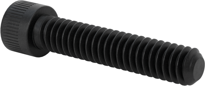 Sol Dişli Alaşımlı Çelik Soket Başlı Vida, 1/4"-20 Diş Boyutu, 1-1/4" Uzunluk