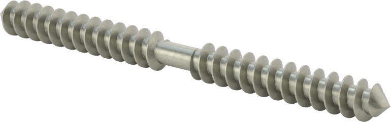 Wood-to-Wood Joining Studs, 1/4" Screw Size, 3" Long