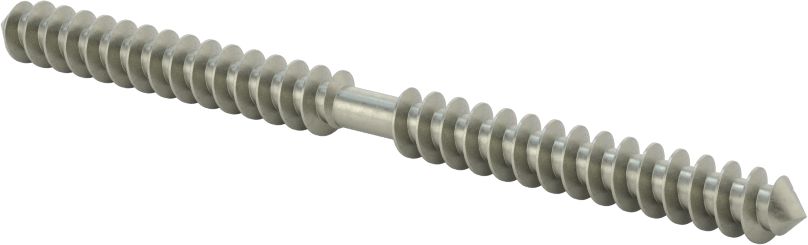 Wood-to-Wood Joining Studs, 1/4" Screw Size, 3-1/2" Long