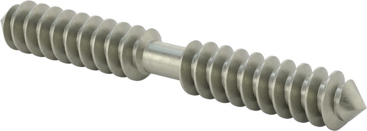 Wood-to-Wood Joining Studs, 5/16" Screw Size, 2-1/2" Long
