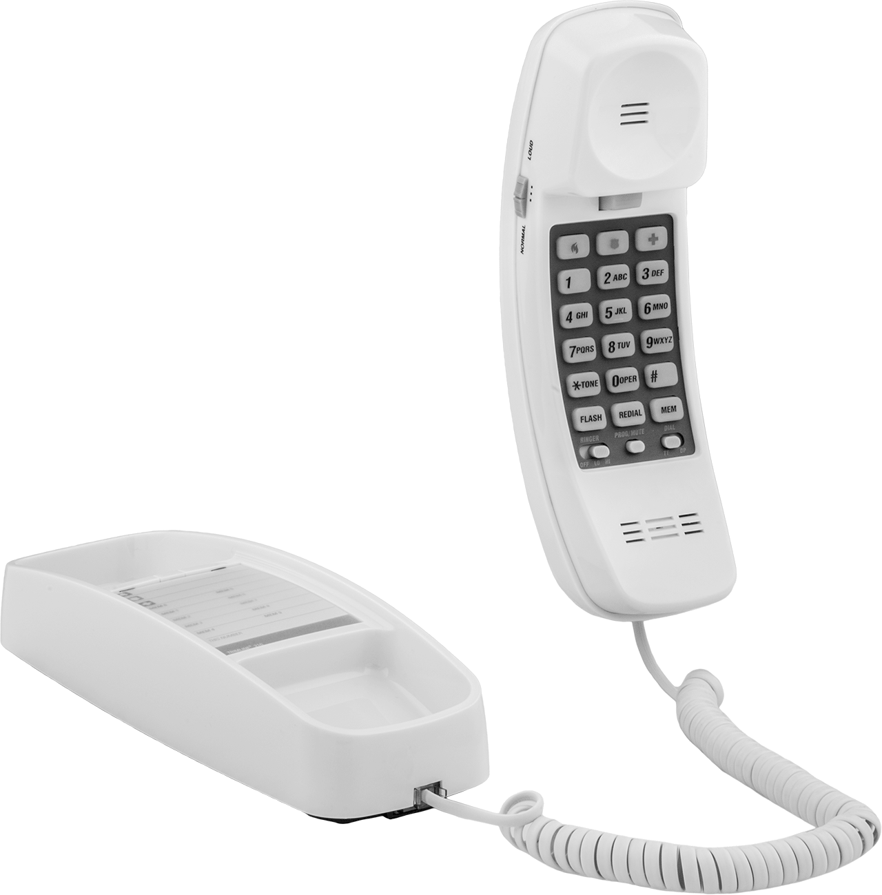 Telefon, Duvar/Masa Montajı, Tek Hat, Beyaz