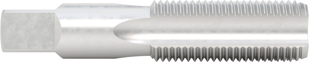 Helisel Ekli Kılavuz, 1-1/4"-8 uç boyutu için, Alt Pah