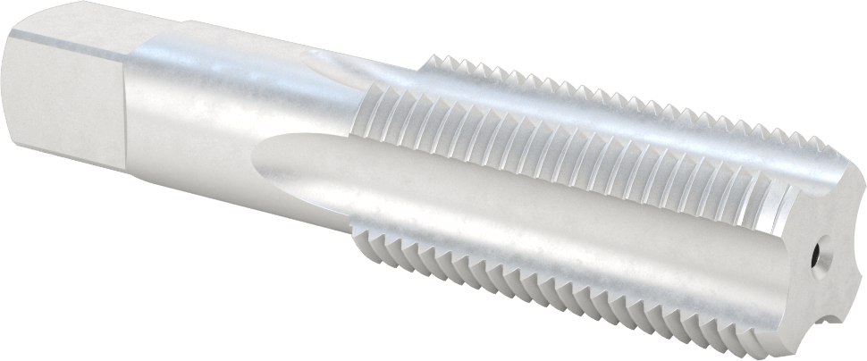 Helisel Ekli Kılavuz, 1-1/4"-8 uç boyutu için, Alt Pah