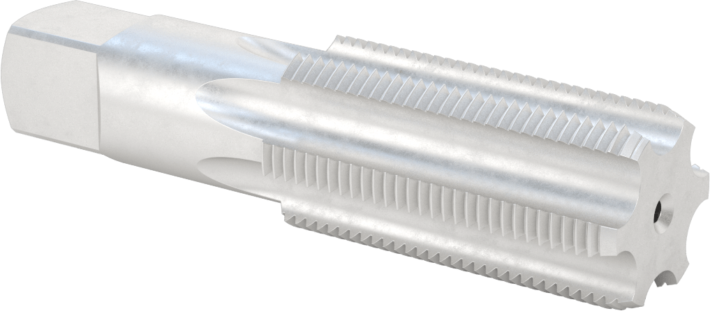 Helisel Ekli Kılavuz, 1-3/4"-8 Ek Parça Boyutu için, Alt Pah