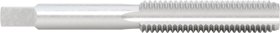 Helisel Ekli Kılavuz, 3/8"-16 Uç Boyutu için, Alt Pah