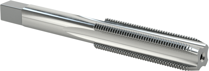 Fiş Pahlı Helisel Ek Parça Kılavuzu, 1/8 Uç Boyutu için, 1-1/2" Diş Uzunluğu