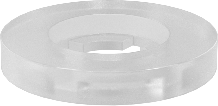 Kendinden Tutunan Pullar, #2 ve M2 Vida için, 0.115" ID, 0.203" OD, 0,022“-0,042” Kalınlık
